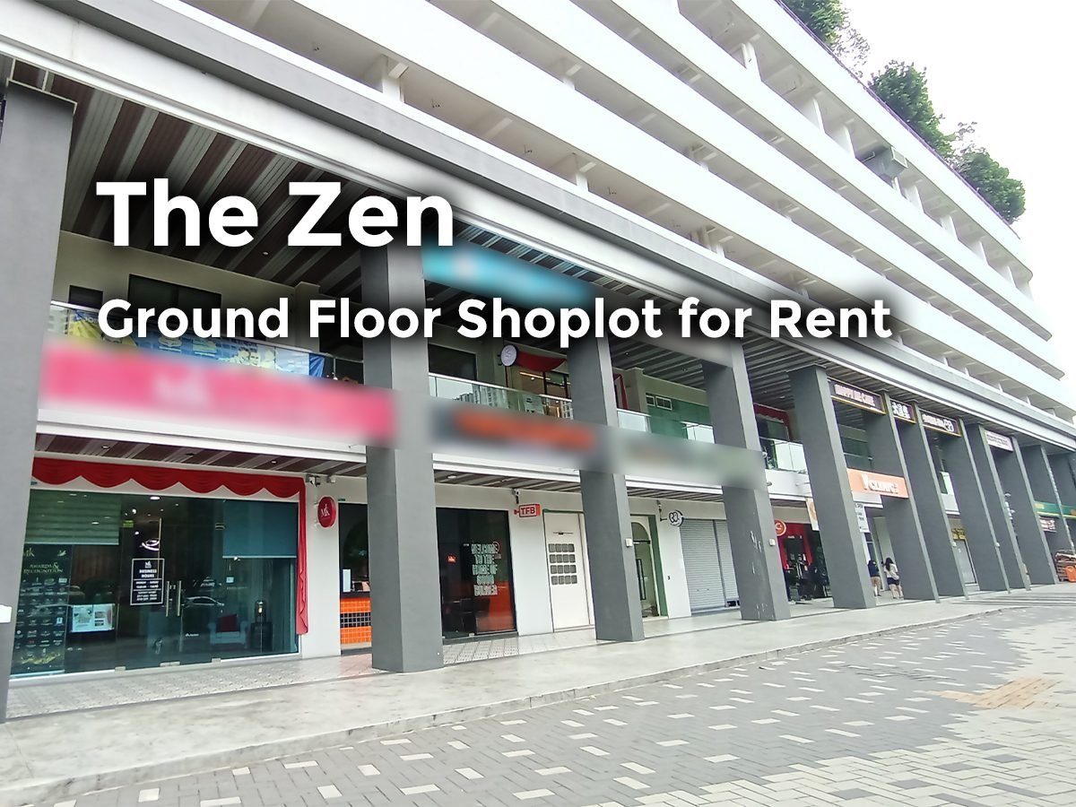 The Zen Bayan Lepas Ground Floor Shoplot for Rent