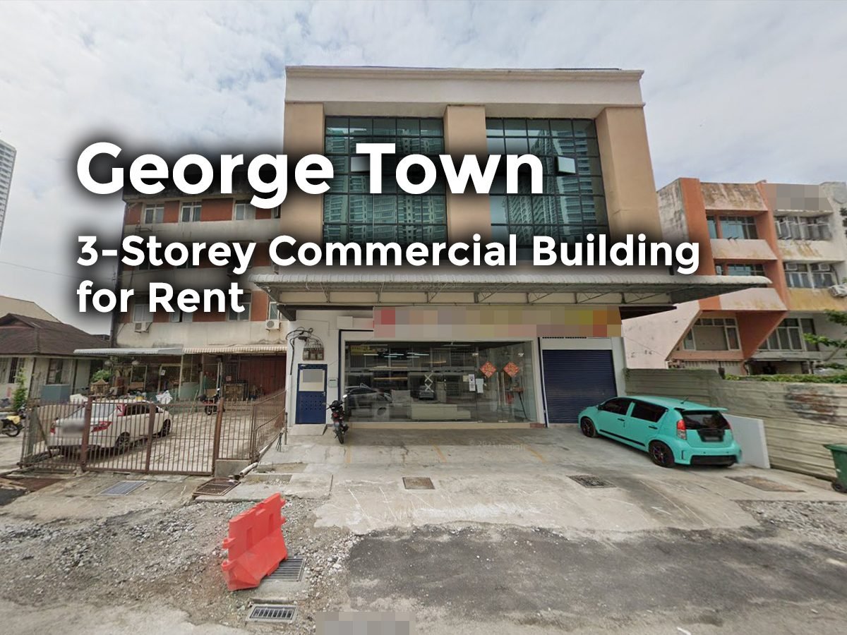 Georgetown 3-Storey Commercial Building for Rent | Open Space Rooftop