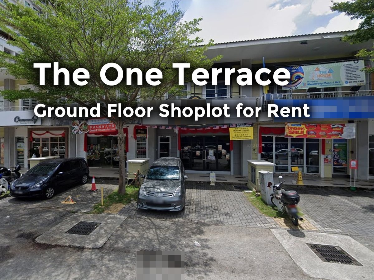 The One Terrace Bayan Baru Ground Floor Shoplot for Rent