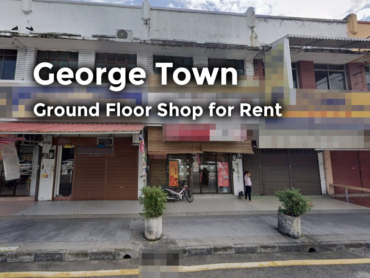 Chulia Street Georgetown Ground Floor Shop for Rent | Near Little India