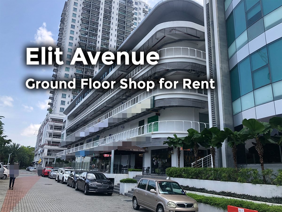 Elit Avenue Bayan Baru Ground Floor Shop for Rent
