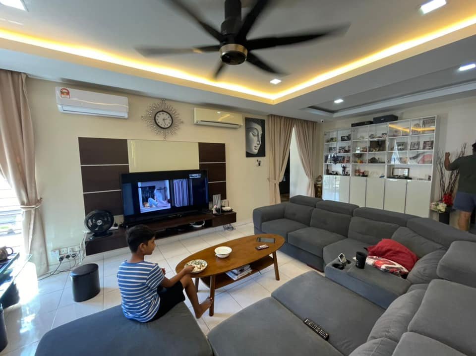 Aman Perdana Double Storey Semi D Cluster