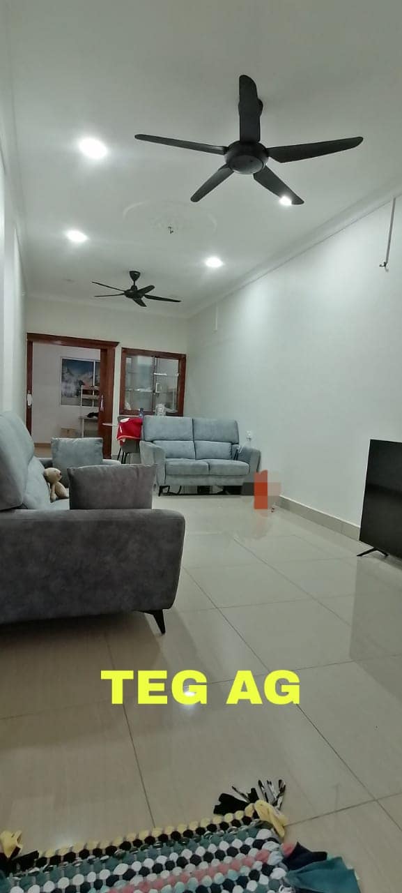 Taman Palm Grove Single Storey Fully Extended