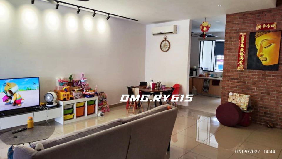 Bandar Putera Double Storey 20x70 4R3B Renovated
