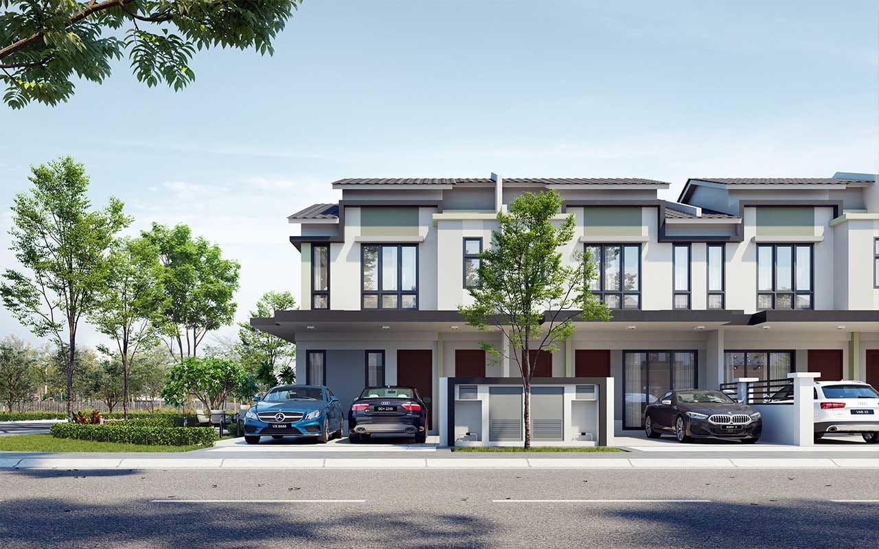 New Double Storey at Saujana KLIA