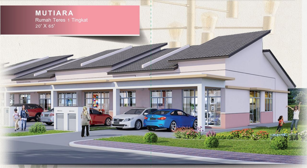 Rumah Teres 1 Tingkat Murah Mampu Milik - photo 2