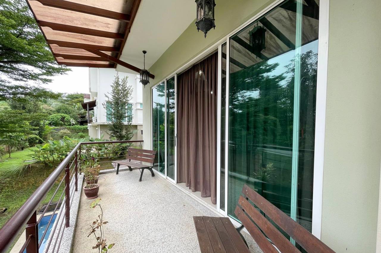 Facing Park Bungalow Teratai Kayangan Height - photo 6