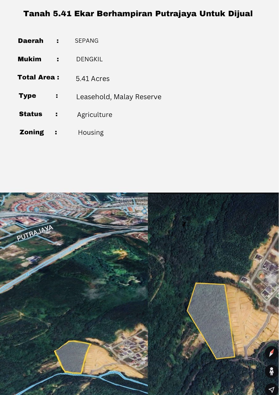 Land for Sale at Mukim Dengkil Sepang