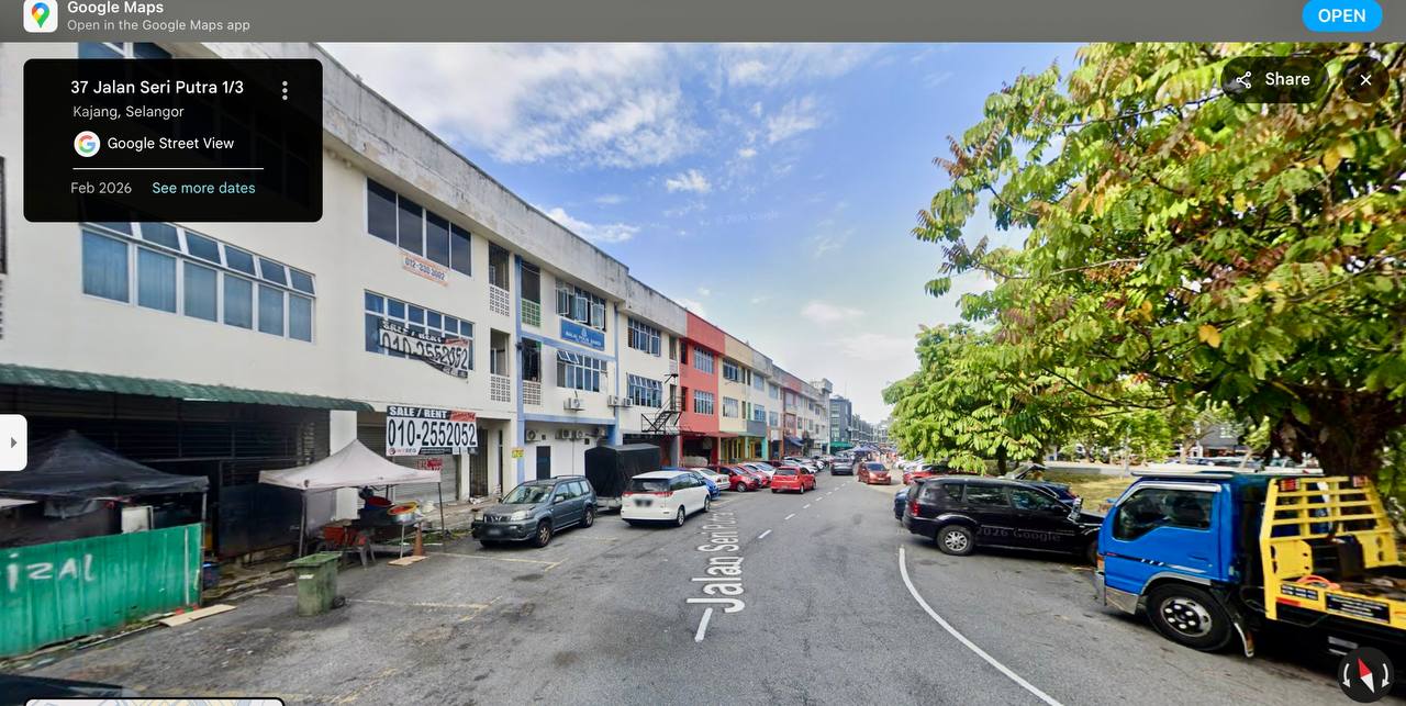 Ground Floor Shoplot For Rent Bandar Seri Putra