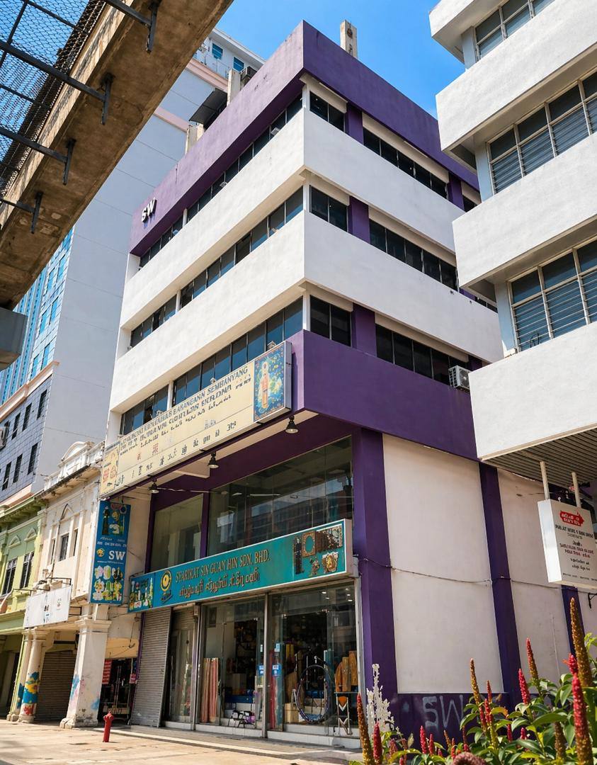 5 Storey End Lot Shop Jalan Tuanku Abdul Rahman