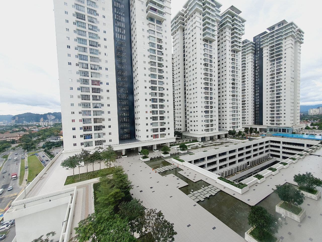 Service Residences with Backyard Facing Pool