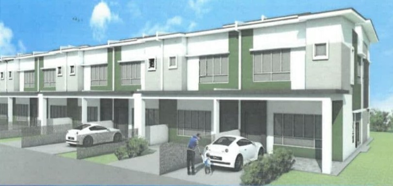Freehold 4R3B Double Storey Terrace Bkt Changgang - photo 1