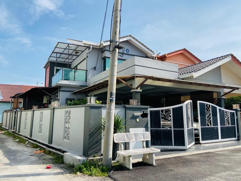 2 STOREY TERRACE END LOT HOUSE TAMAN MERU PERMAI K