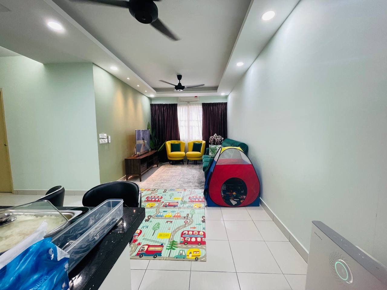 Renovated End Unit Pangsapuri De Palma Setia Alam - photo 2