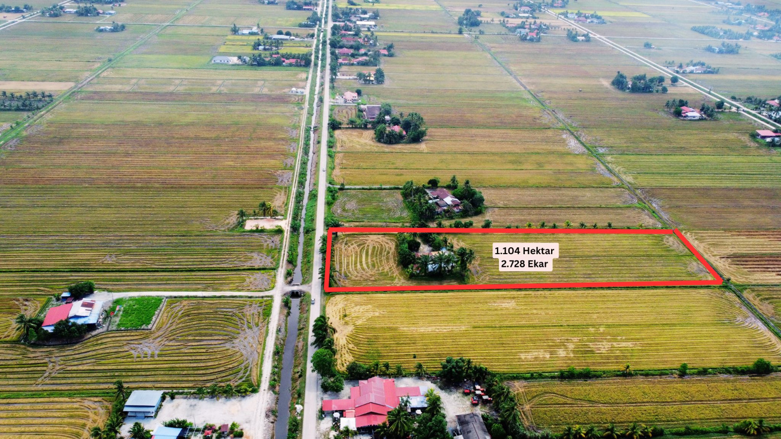 Tanah Sawah Beserta Rumah Sempadan Tanjong Karang - photo 2