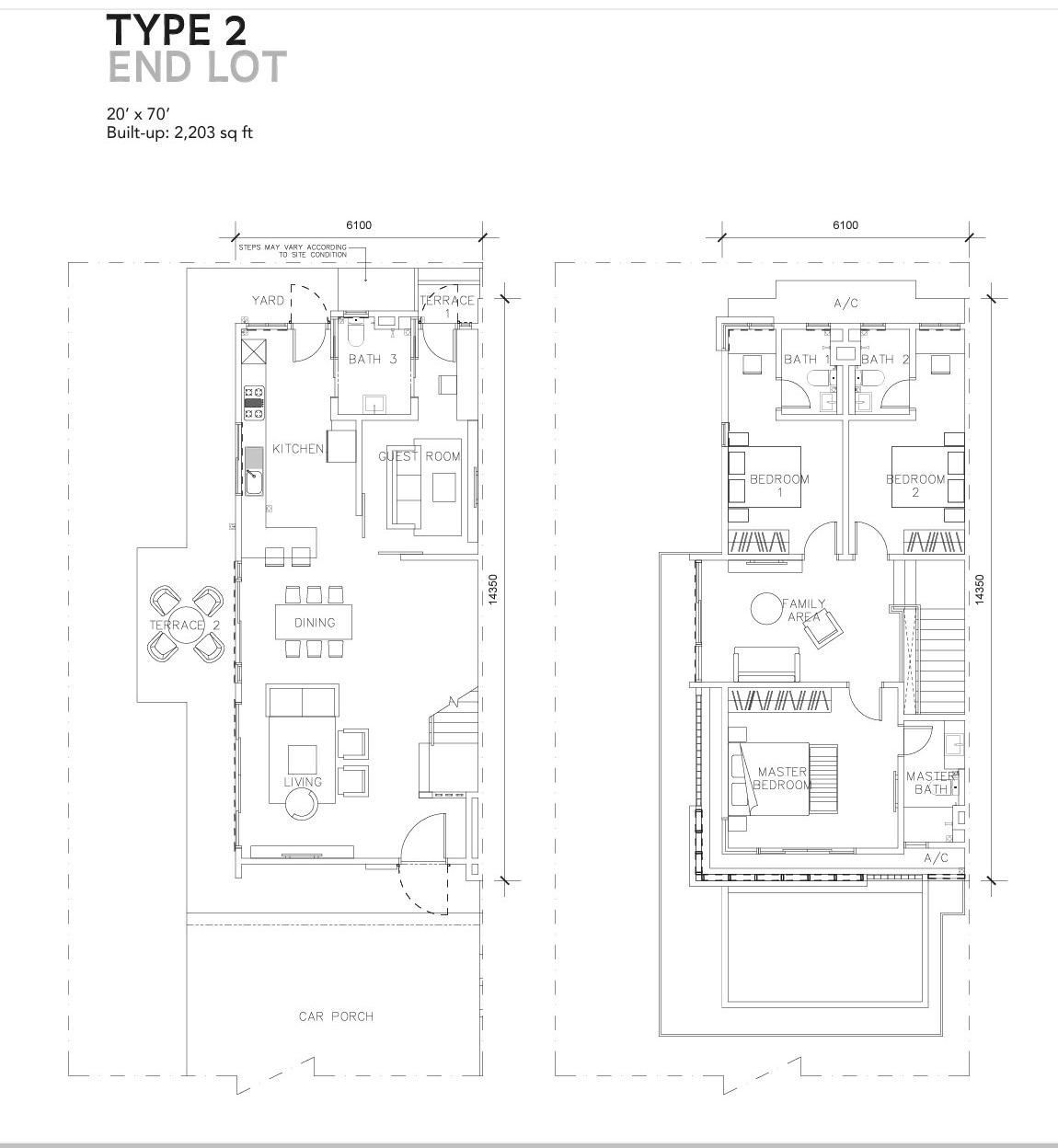 Double Storey Endlot Elmina Green with 28ft land - photo 2