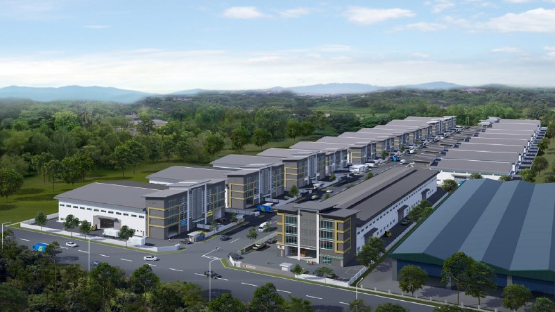 3 Storey Semi D Factory Meru Technology Park 2 - photo 4