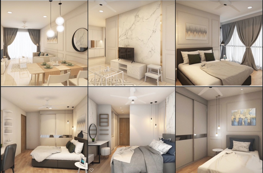 Sky Suite 3rooms 890 ...
