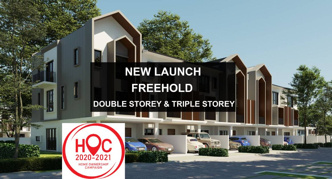 22x75 Double Storey FREEHOLD Landed House, Puchong