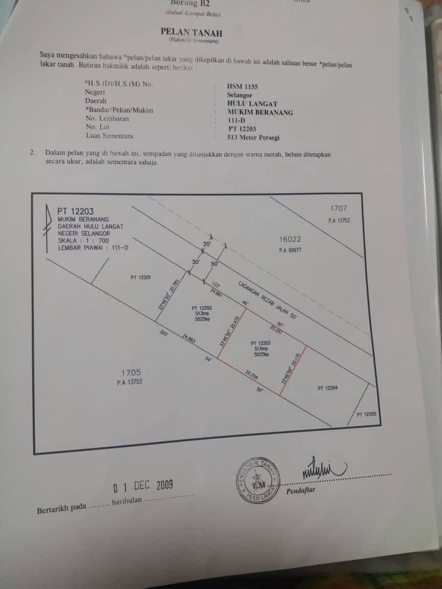 Bungalow Lot, Individual Title Beranang Ulu Langat - photo 5