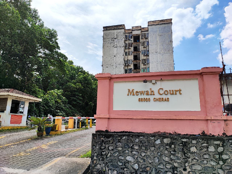 Kitchen Cabinet Apartment Mewah Court Taman Cheras Mewah Kuala Lumpur