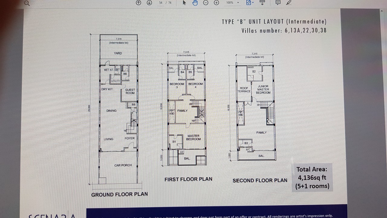 Scenaria Condo 3 storey - photo 9