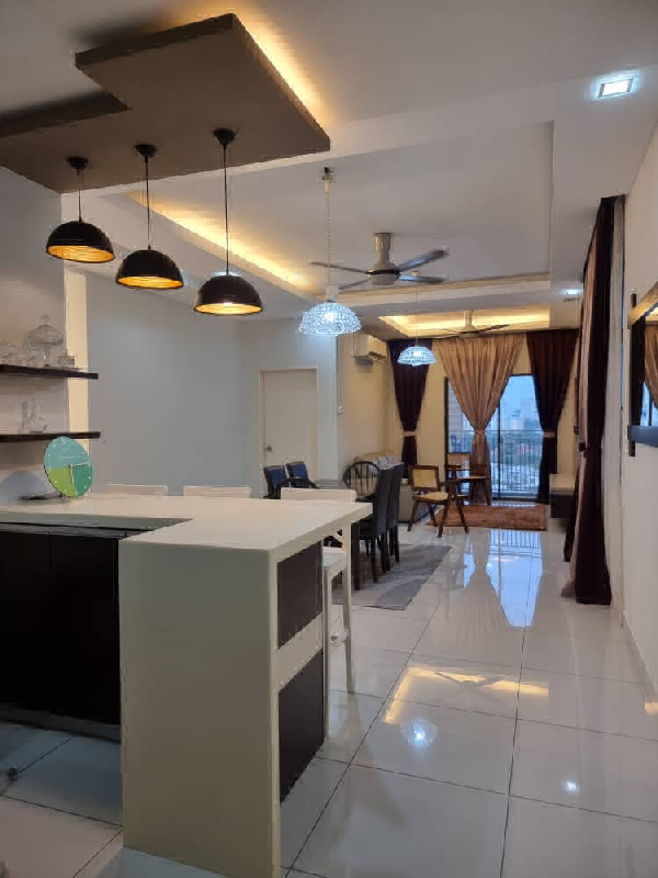 Fully Furnished Condominium Kristal View Seksyen 7 Shah Alam By Din  - photo 4