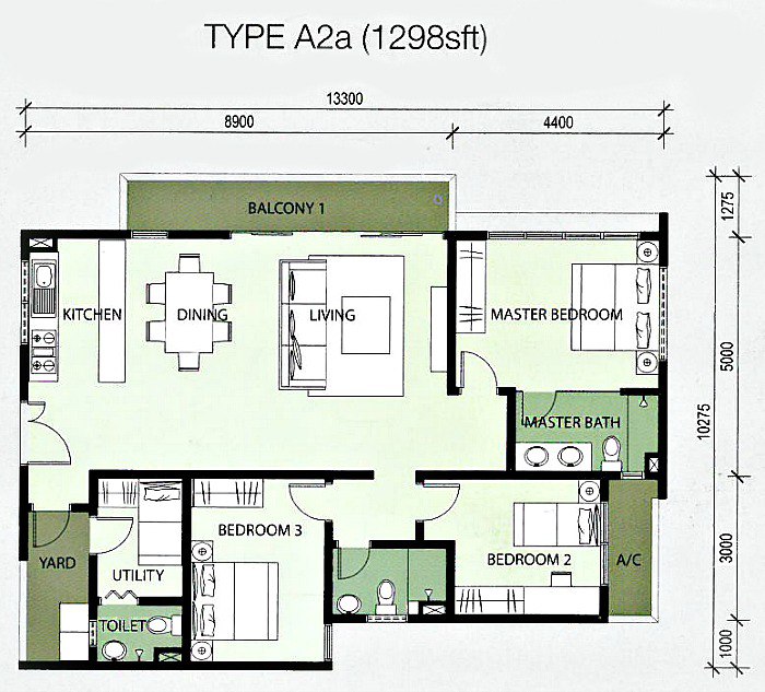 Duet Residence, Bandar Kinrara Puchong, Selangor - photo 4