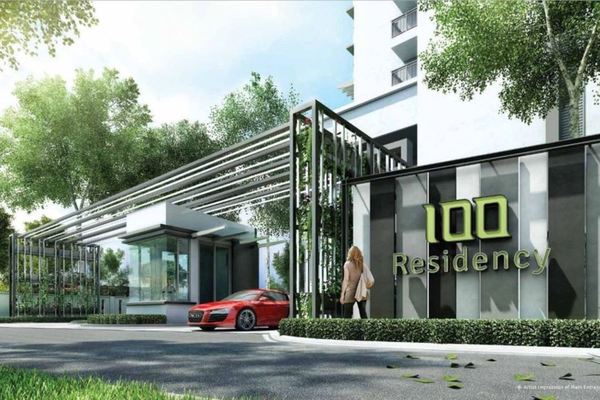 100 residency setapak condominium for rent