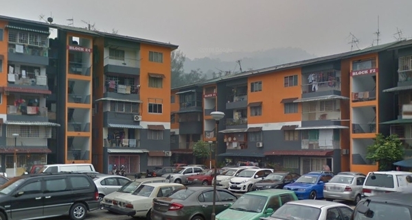 Pangsapuri Merak, flat ,bukit idaman selayang sale - photo 2