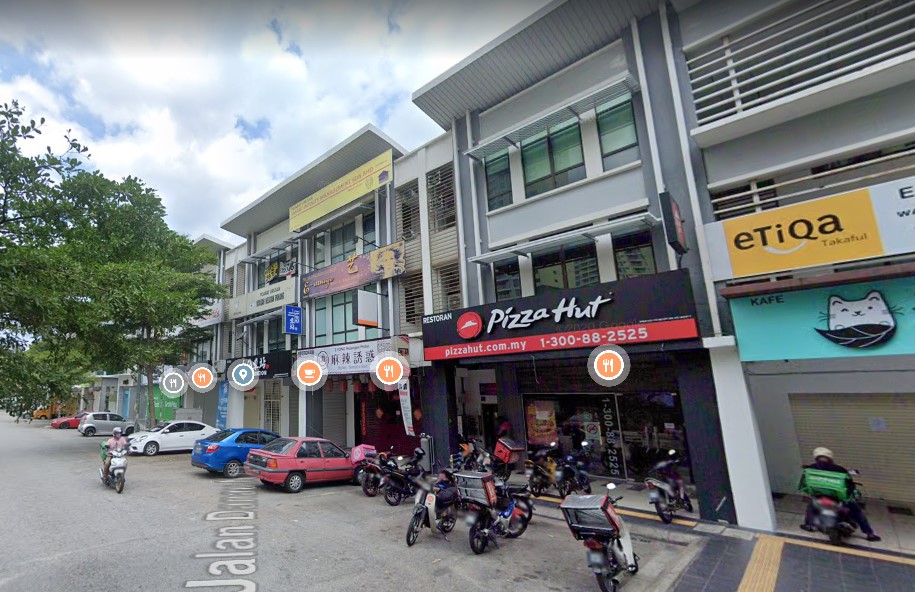 Danau kota 3storey shop lot sale