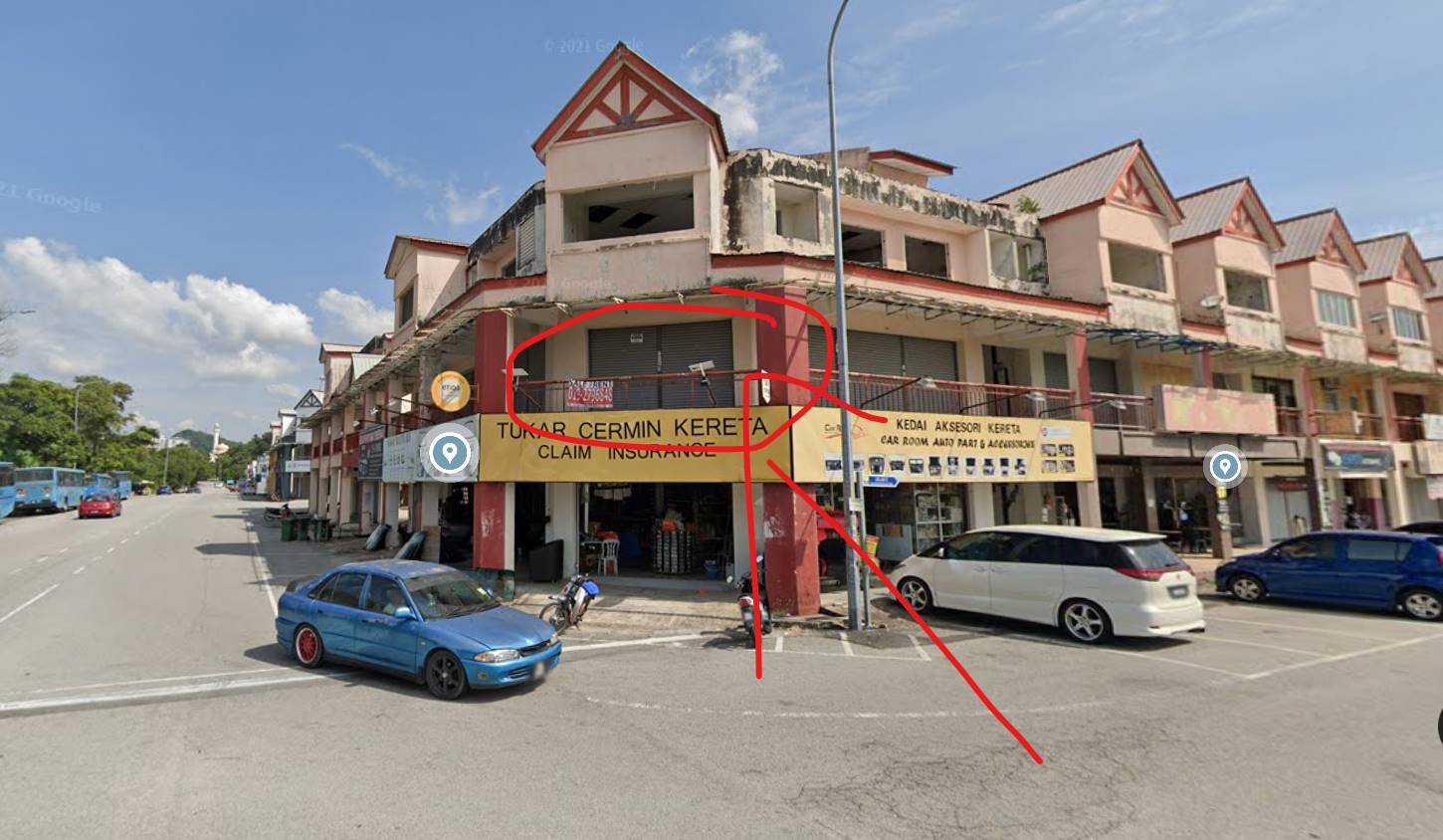 First floor Corner shop sale sepang salak tinggi