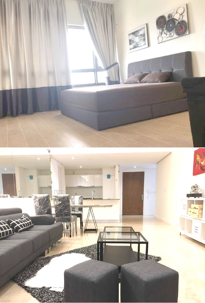 Sentral Residence TSR condo rent got private lift - photo 4