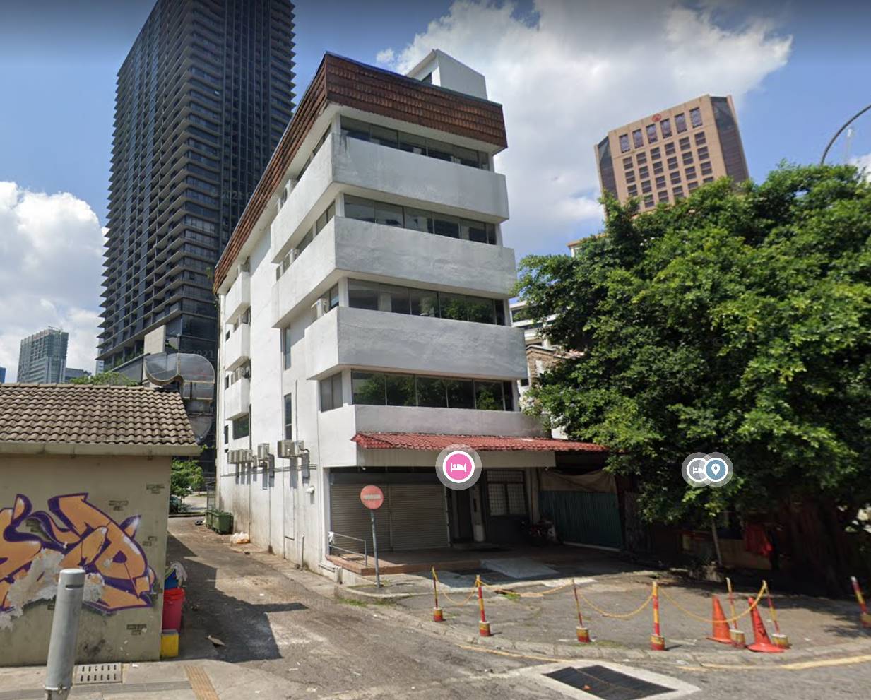 Chow kit KL city 5 sty shop lot for rent got lift - photo 3
