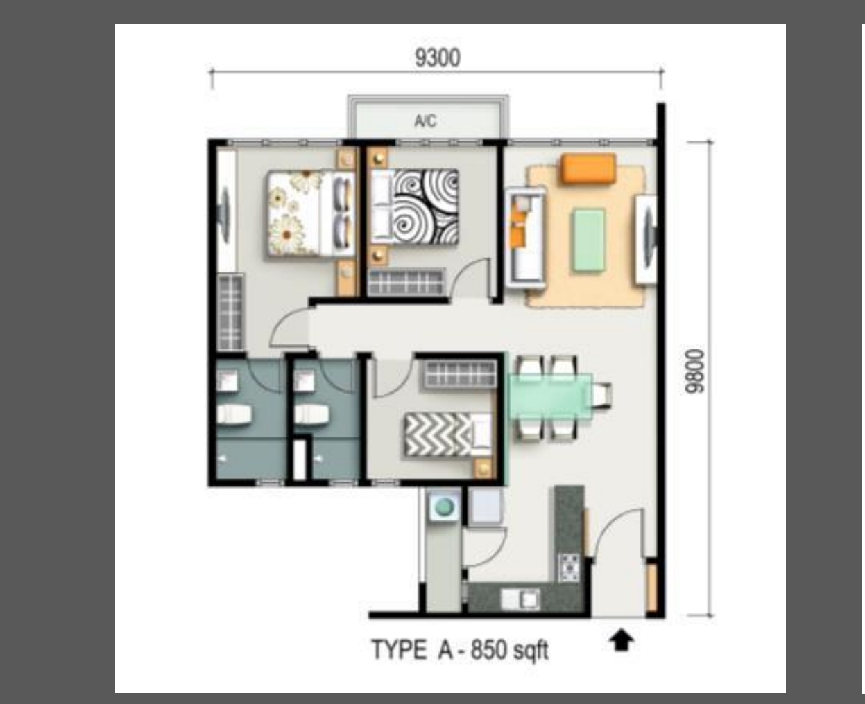M Vertica 3 rooms 2 baths Klcc view - photo 6