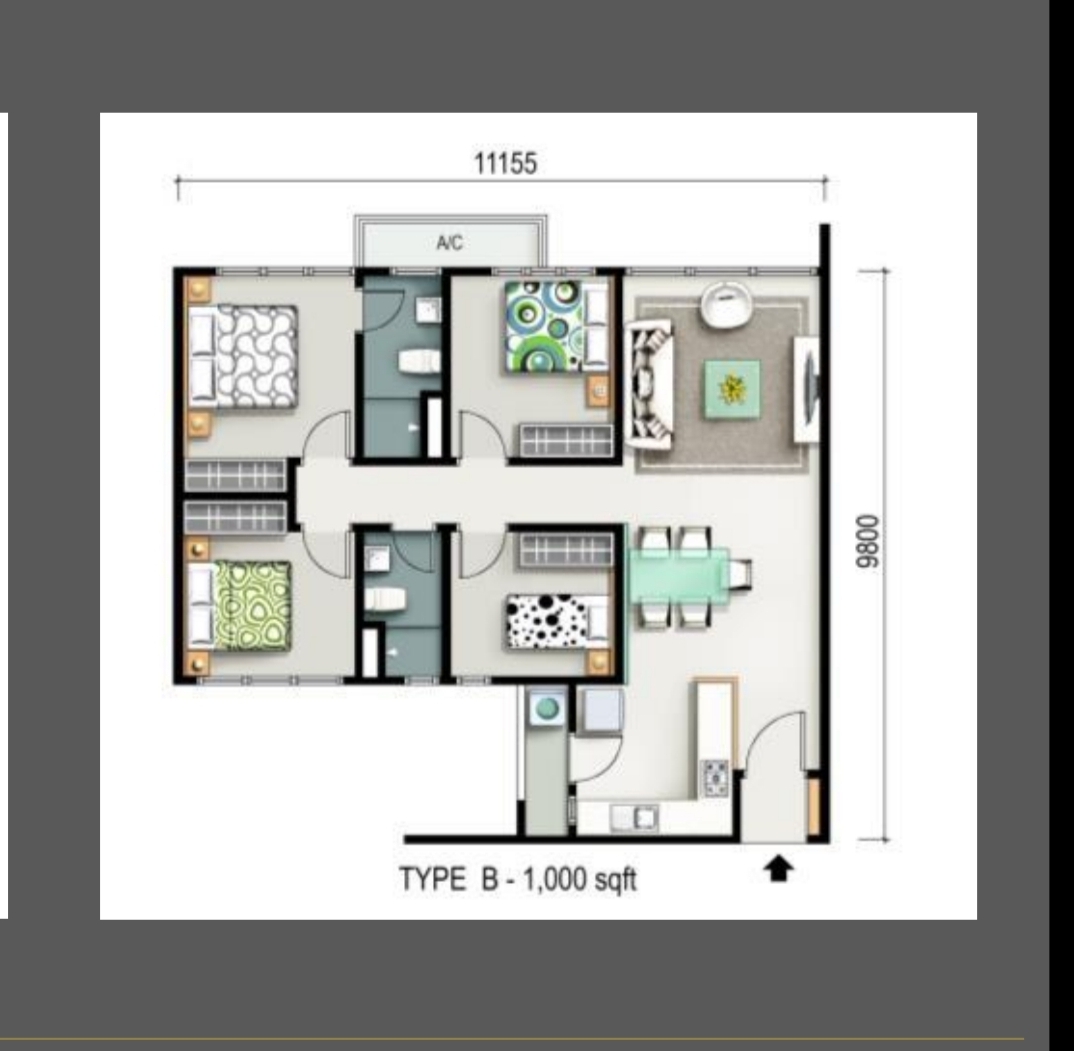 M Vertica 3 rooms 2 baths Klcc view - photo 7