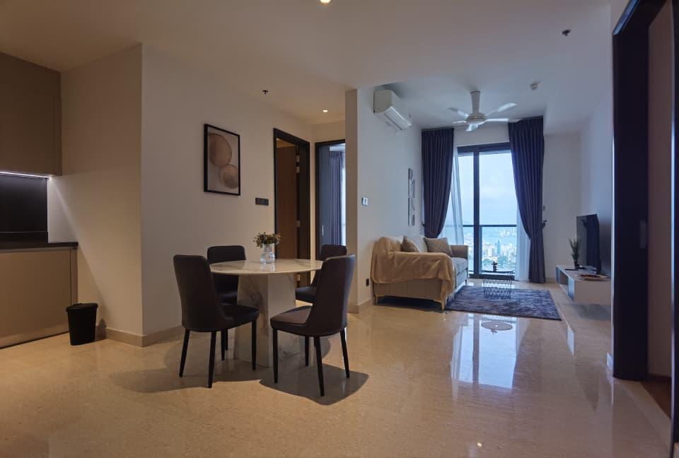 Marriott Residences 871sqft Seaview, Fully Furnish