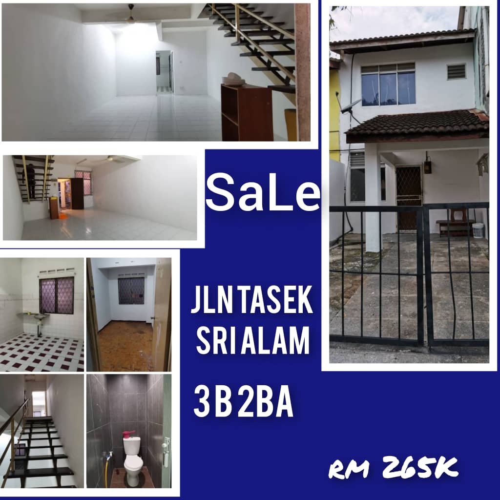 Jln Tasek Bandar Seri Alam 2 Storey
