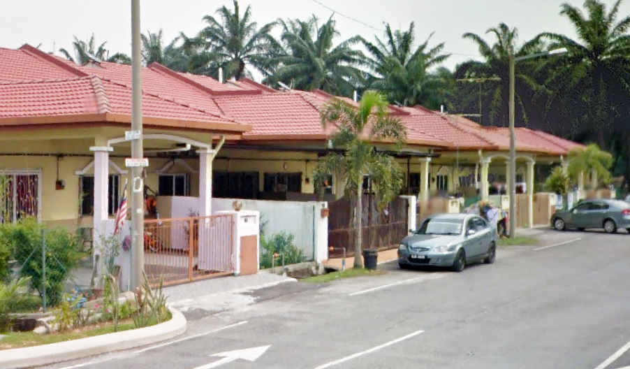 Teres 1 Tingkat, TIDAK MENGHADAP JALAN
