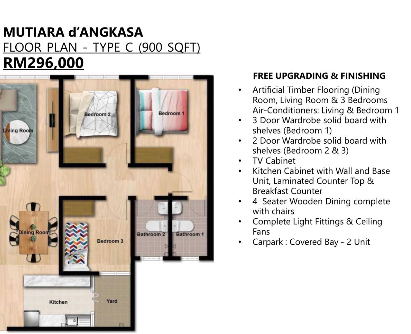 NEW MUTIARA D ANGKASA PUCHONG STARTING RM230K - photo 4