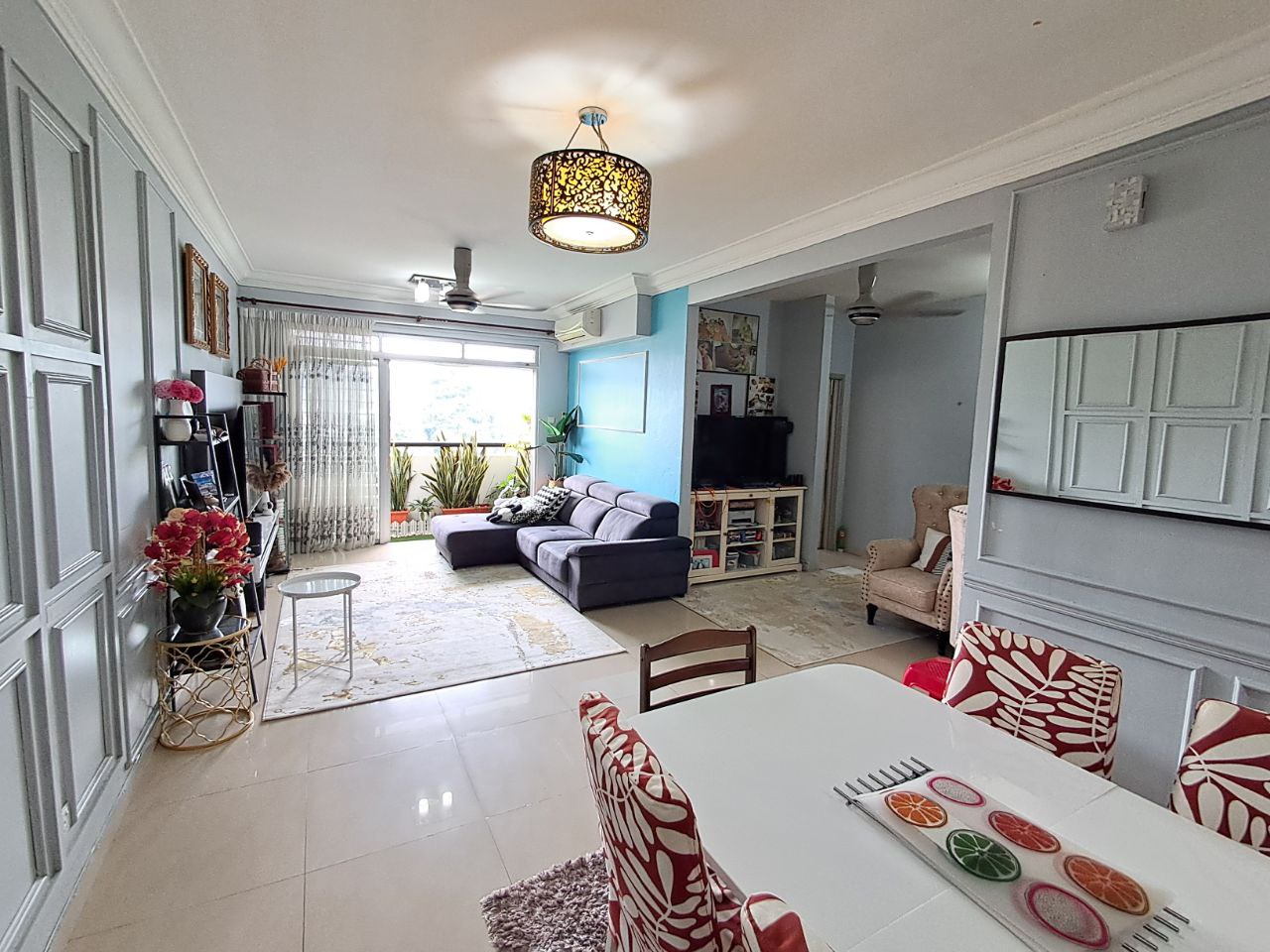 Corner Partly Furnish Penaga Condo Taman Raintree - photo 2