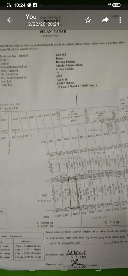 LOT TANAH PERTANIAN Kampar Perak - photo 8