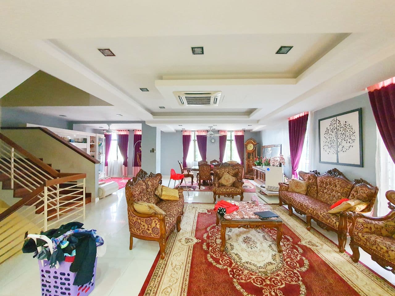 FACING OPEN 2 Half Storey Saujana Villa Kajang - photo 2