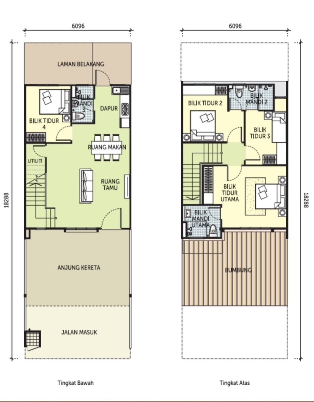 Cybersouth 2-Storey Terrace House - photo 4
