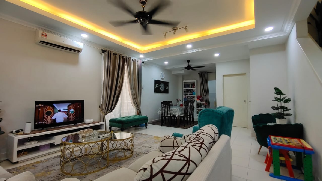 Renovated Cantik Semi D Cluster Nusa Suria, Puncak Alam, Selangor - photo 4