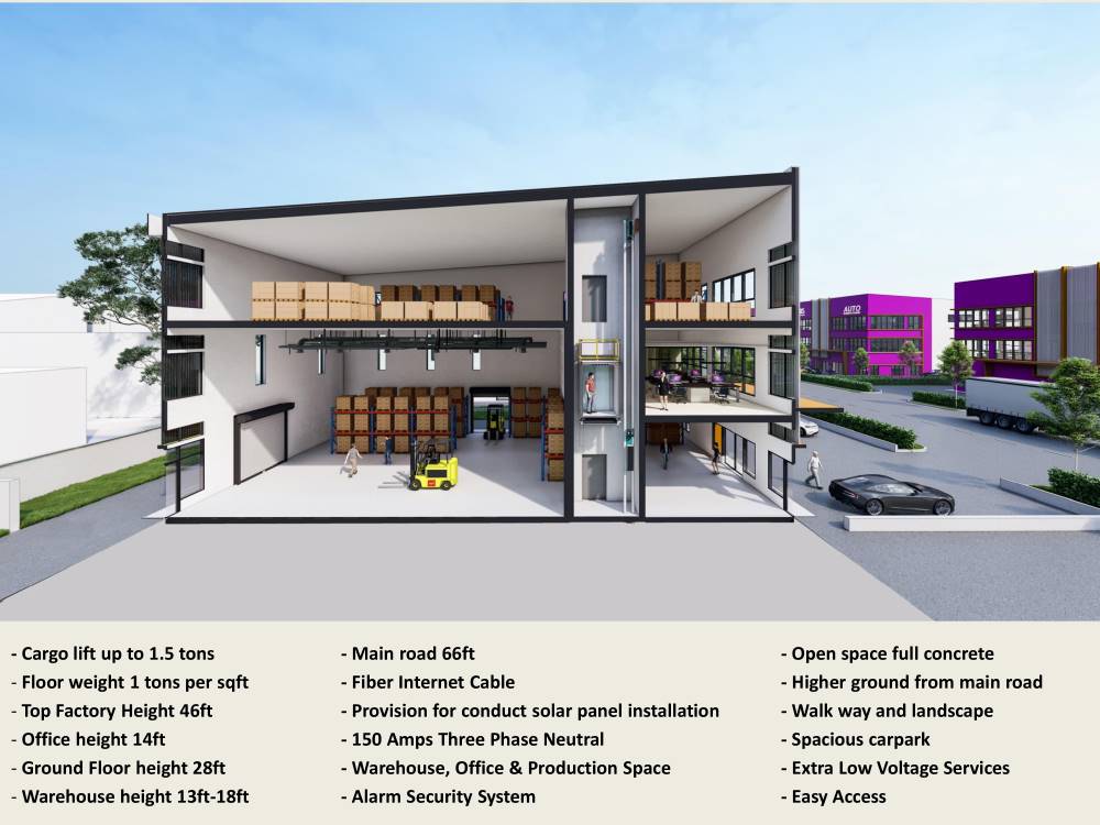 Semenyih New 3 Storey SEMI D Factory Park - photo 4