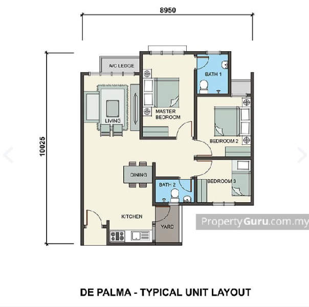 De Palma Apartment, Setia Alam - photo 3
