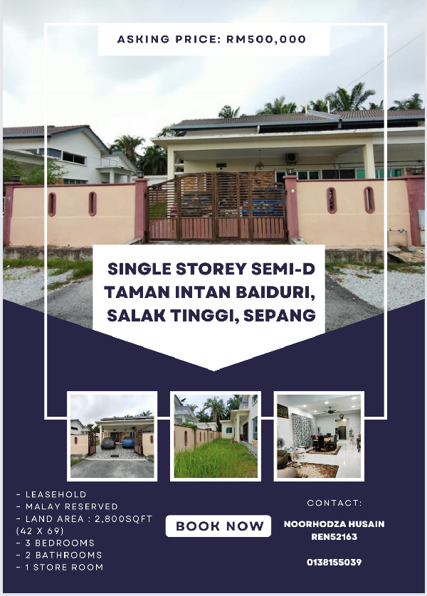TAMAN INTAN BAIDURI, SEPANG