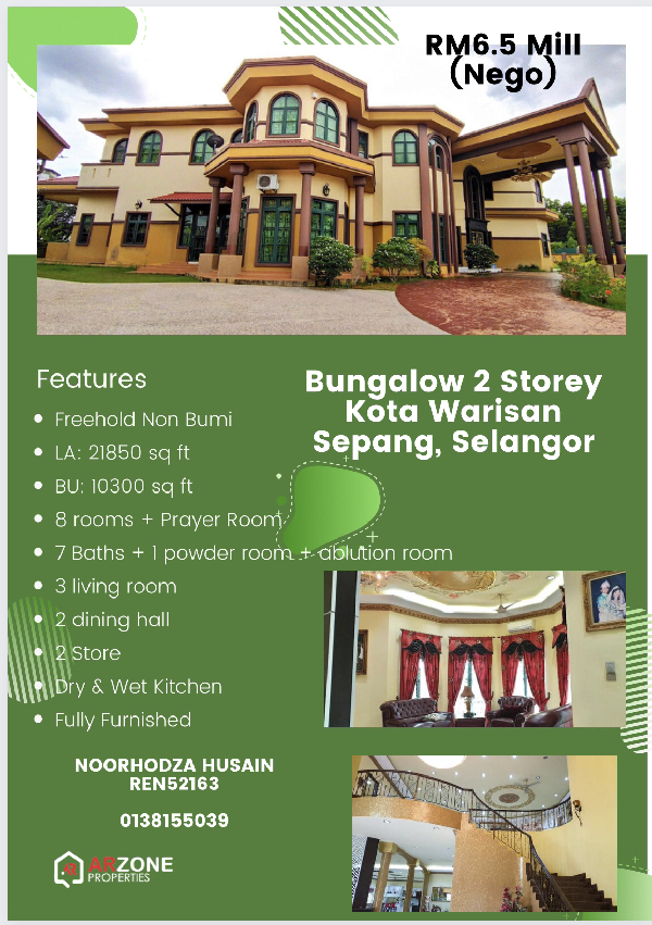 KOTA WARISAN, SEPANG
