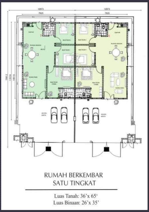 Semi D satu tingkat  Taman Sri Dagang 3 - photo 4